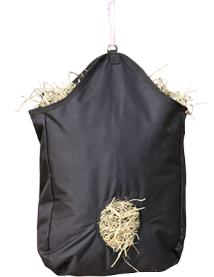 Hooizak zwart 65x50 cm