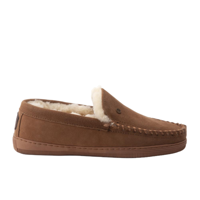 Warmbat Pantoffels Grizzly GRZ441025 Cognac Bruin-45 maat 45