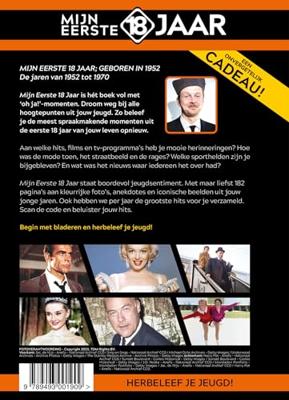 Boek mijn eerste 18 jaar 1952 Boek mijn eerste 18 jaar 1952