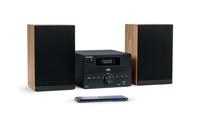 Microsysteem - THOMSON - Bluetooth - Radio - CD - MP3 - USB - DAB - Hout en zwart - thumbnail