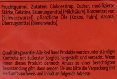Red Band - Nur Die Lilanen Cassis Selec - 12x 500g