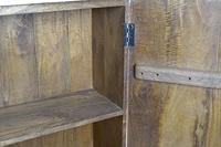 Ophefbare Salontafel DKD Home Decor 116 x 74 x 44 cm Metaal Mangohout - thumbnail