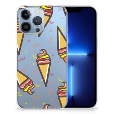Apple iPhone 13 Pro | Siliconen Case | Icecream Apple iPhone 13 Pro | Siliconen Case | Icecream