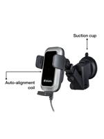 Verbatim FWC-03 Pro Qi Fast Wireless Car Charger 49554 Inductie lader Uitgangen Magnetische aansluiting Zwart - thumbnail