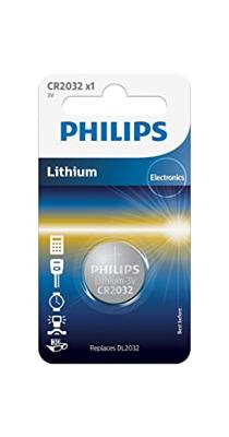 Philips Knoopcel CR2032 3 V 5 stuk(s) Lithium Minicells