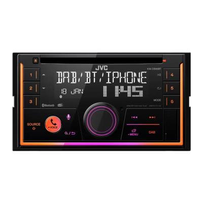 JVC KW-DB95BT Autoradio dubbel DIN Aansluiting voor stuurbediening, Aansluiting voor achteruitrijcamera, DAB+ tuner JVC KW-DB95BT Autoradio dubbel DIN Aansluiting voor stuurbediening, Aansluiting voor achteruitrijcamera, DAB+ tuner