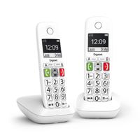 Draadloze telefoon Gigaset E290 Duo Wit - thumbnail