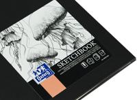 Oxford schetsboek, 100 g/m², ft A5, zwart, 50 vel - thumbnail