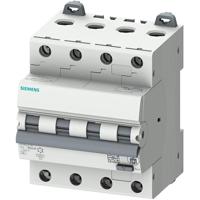 Siemens 5SU13467FP16 Aardlekschakelaar/zekeringautomaat Afmeting zekering = 3 4-polig 16 A 0.03 A - thumbnail