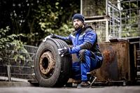 NITRAS SAFETY Nitras muts "732" knitted hat navy blue - thumbnail