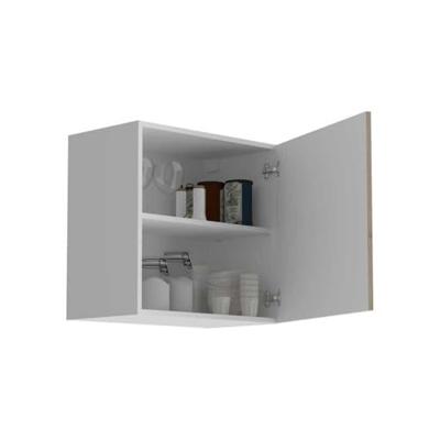 Oslo bovenste kast 1 deur - Decor Chene Jackson - L 60 x D 36 x H 58 cm