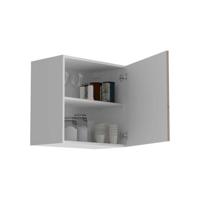 Oslo bovenste kast 1 deur - Decor Chene Jackson - L 60 x D 36 x H 58 cm - thumbnail