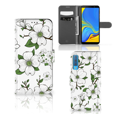 Samsung Galaxy A7 (2018) Hoesje Dogwood Flowers Samsung Galaxy A7 (2018) Hoesje Dogwood Flowers