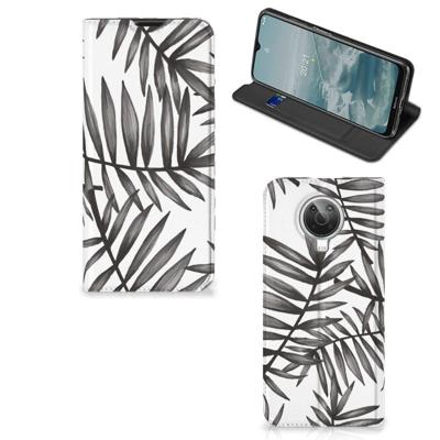 Nokia G10 | G20 Smart Cover Leaves Grey Nokia G10 | G20 Smart Cover Leaves Grey