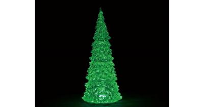 Lemax crystal lighted tree 3 color verlichte boom 2019