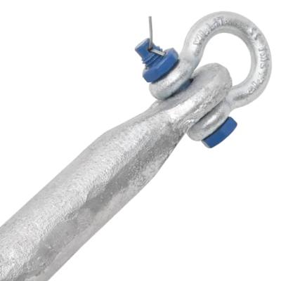 VidaXL Anker inklapbaar 10 kg thermisch verzinkt gietijzer zilver