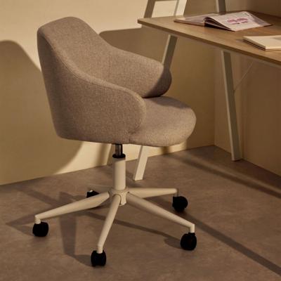 Kave Home Bureaustoel 'Einara' kleur Lichtgrijs Kave Home Bureaustoel 'Einara' kleur Lichtgrijs