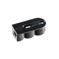 Lamello cabineo 12 black verbinder (2000st) - thumbnail