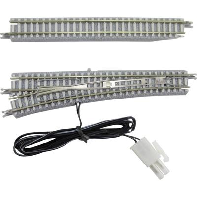Z Rokuhan rails (met ballastbed) 7297055 Wissel, Elektrisch, Links 110 mm 13 ° 490 mm 1 stuk(s) Z Rokuhan rails (met ballastbed) 7297055 Wissel, Elektrisch, Links 110 mm 13 ° 490 mm 1 stuk(s)