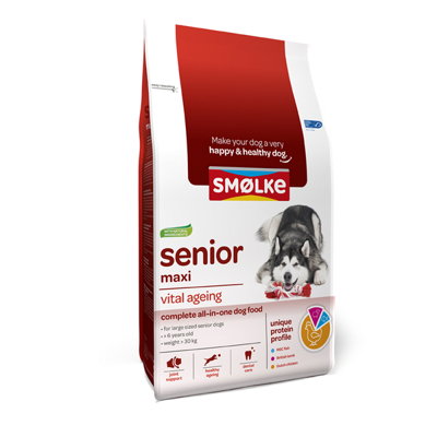 Smølke Senior Maxi hondenvoer 3kg