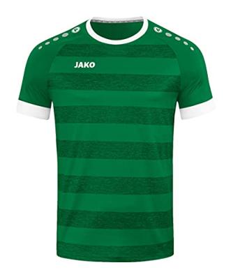 JAKO 4214 Shirt Celtic Melange Km - Sportgroen - M - thumbnail