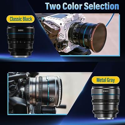 Sirui Nightwalker Series 55mm T1.2 S35 Manual Focus Cine ...