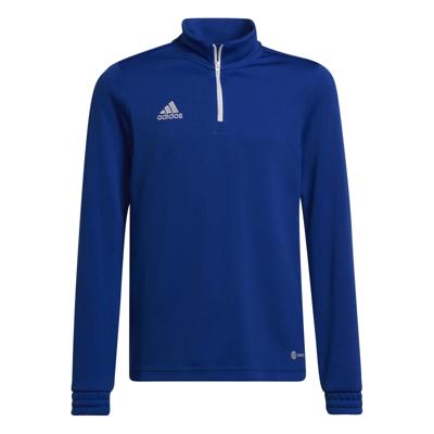 adidas Entrada 22 Trainingstrui 1/4-Zip Kids Blauw Wit
