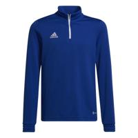 adidas Entrada 22 Trainingstrui 1/4-Zip Kids Blauw Wit - thumbnail