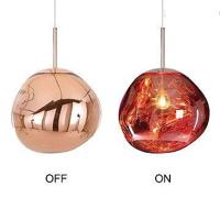 Hanglamp Sanimex Njoy Met E27 Fitting 36 cm Inclusief 4W Lamp Glas Rose Goud Sanimex - thumbnail