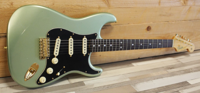 Fender Custom Shop LTD 1965 Dual-Mag Stratocaster Journeyman Relic, Aged Sage Green Metallic - thumbnail