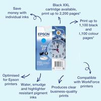 Epson 27 cyaan - thumbnail