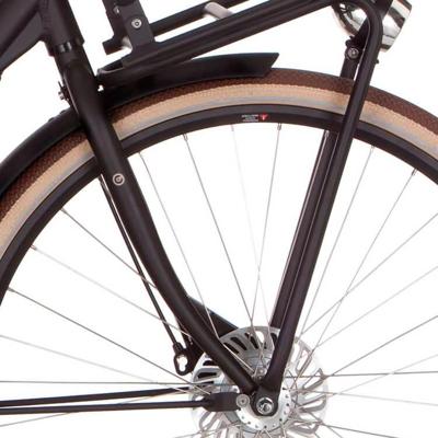 Cortina voorvork e-u4 h mm jet black matt