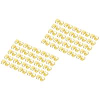 Digitus A-CC-Y A-CC-Y Gekleurde clips voor patchkabel Geel - thumbnail