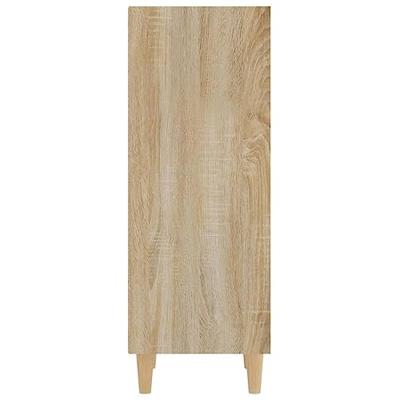 Dressoir 34,5x32,5x90 cm bewerkt hout sonoma eikenkleurig