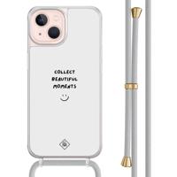 iPhone 13 hoesje met grijs koord - Collect moments - thumbnail