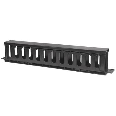 Intellinet 714679 19 inch Kabelgeleiding voor patchkast 1 HE Geschikt voor kastdiepte: vanaf 450 mm Zwart (RAL 9005)