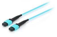 Equip MTP/MTP 50/125Î¼m 20m 20m MTP MTP Cyaan Glasvezel kabel - thumbnail