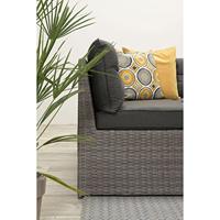 Garden Impressions Lapa lounge dining set 5-delig - grijs - thumbnail