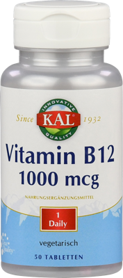 Kal Vitamine B12 1000mcg Tabletten
