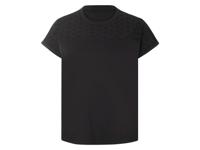 esmara Dames T-shirt (Zwart, L (44/46)) - thumbnail