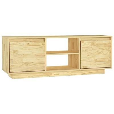 Tv-meubel 110x30x40 cm massief acaciahout