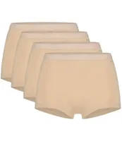 Ten Cate Basics Organic Cotton Stretch Short 4-pack Beige-L - thumbnail