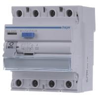 Hager CPA463D Aardlekschakelaar A 4-polig 63 A 0.3 A 400 V