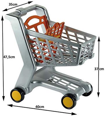 Winkelwagen Klein Shopping Center Supermarket Trolley Speelgoed - thumbnail