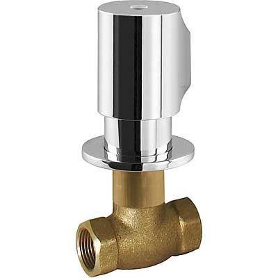 Tres Bimax Stopkraan met schroefdraad 3/4 Chroom 06151101 Tres Bimax Stopkraan met schroefdraad 3/4 Chroom 06151101