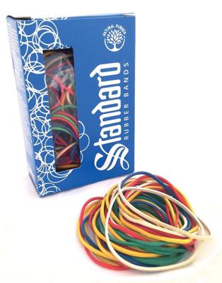 Elastiek Standard Rubber Bands 18 50gr 94 stuks assorti Elastiek Standard Rubber Bands 18 50gr 94 stuks assorti