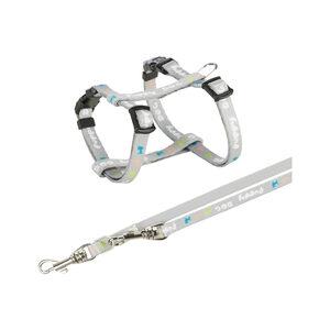 TRIXIE HONDENTUIG JUNIOR MET RIEM LICHTGRIJS 27-45X1 CM / 2 MTR TRIXIE HONDENTUIG JUNIOR MET RIEM LICHTGRIJS 27-45X1 CM / 2 MTR