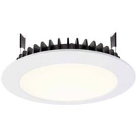 Deko Light 565234 LED Panel Round III 20 LED-inbouwlamp Energielabel: G (A - G) LED vast ingebouwd 20 W Verkeerswit (RAL 9016) - thumbnail