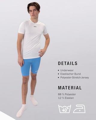 JAKO 8516K Tight Basic 2.0 Kids - Hemelsblauw - 128 - thumbnail