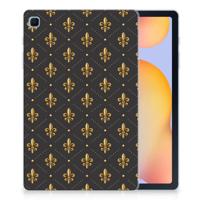 Samsung Galaxy Tab S6 Lite | S6 Lite (2022) Hippe Hoes Franse Lelie - thumbnail